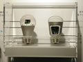 新旧型LED電球の内部構造の比較