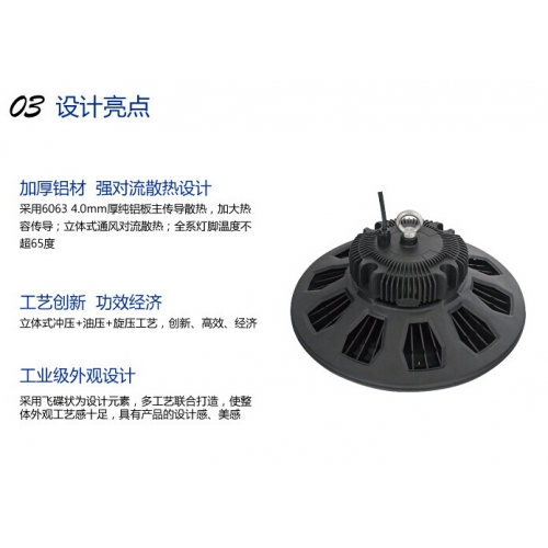 高天井用LED照明 HS-GKD100W