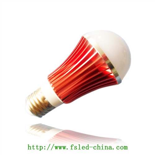 リモコンで調光調色可能 無紫外線電球led照明  led照明 電球 FS-BULB-5XW-FS (D)