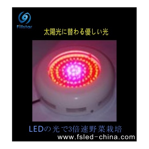 無紫外線 CO2削減 LED植物育成ライト FS-ZWD-45X3W(Z)
