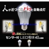 センサ感知電球