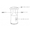 充電式センサーLEDランタン、センサーライト、タッチで調節できる SWHSL001 画像