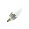 E17, 3x1W LED電球、電球色、昼白色、160‐180lm
