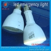 led充電式非常灯 LED電球とLED非常灯が一体になった 画像