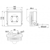 IP66 DC入力型LED投光器 GL-FD15 15W GL-FD15 画像