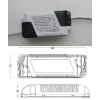 IP65 防塵・防水型 広角天井埋め込みダウンライト NCDL-7W 画像