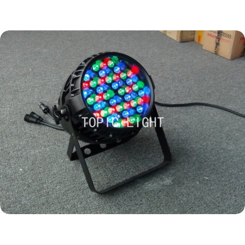 IP65防水 ズーム 54x3W RGBW LEDパーライト TPL054Z